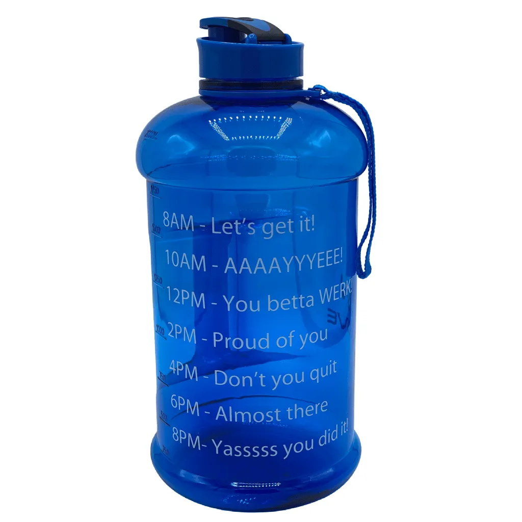 Water Jug With Time Markers