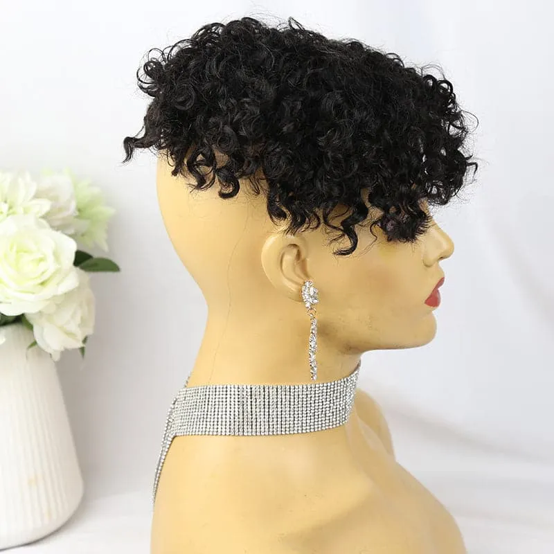 Water Wave Removable Sideswept Quickweave Unit/Topper