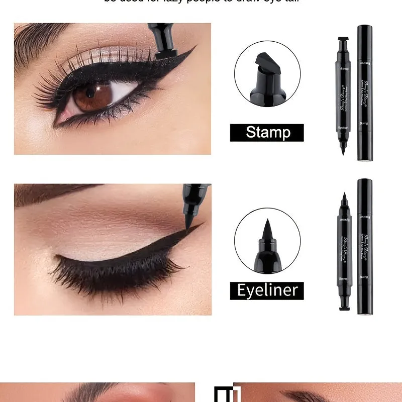 Waterproof Double-Sided Eyeliner Pen