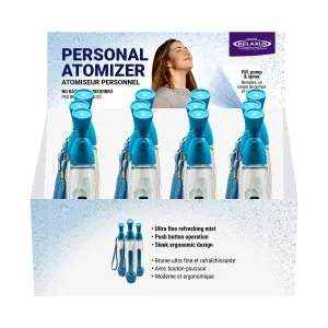 Wholesale Blue Personal Atomizer Displayer of 12