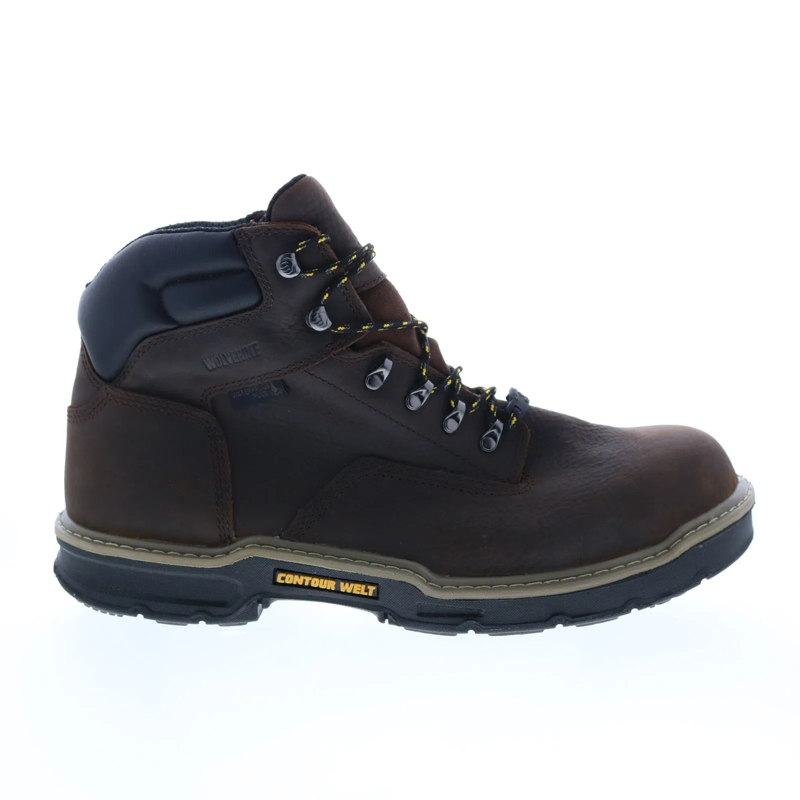 Wolverine Bandit 6" LO Carbonmax Waterproof Mens Brown Wide Work Boots