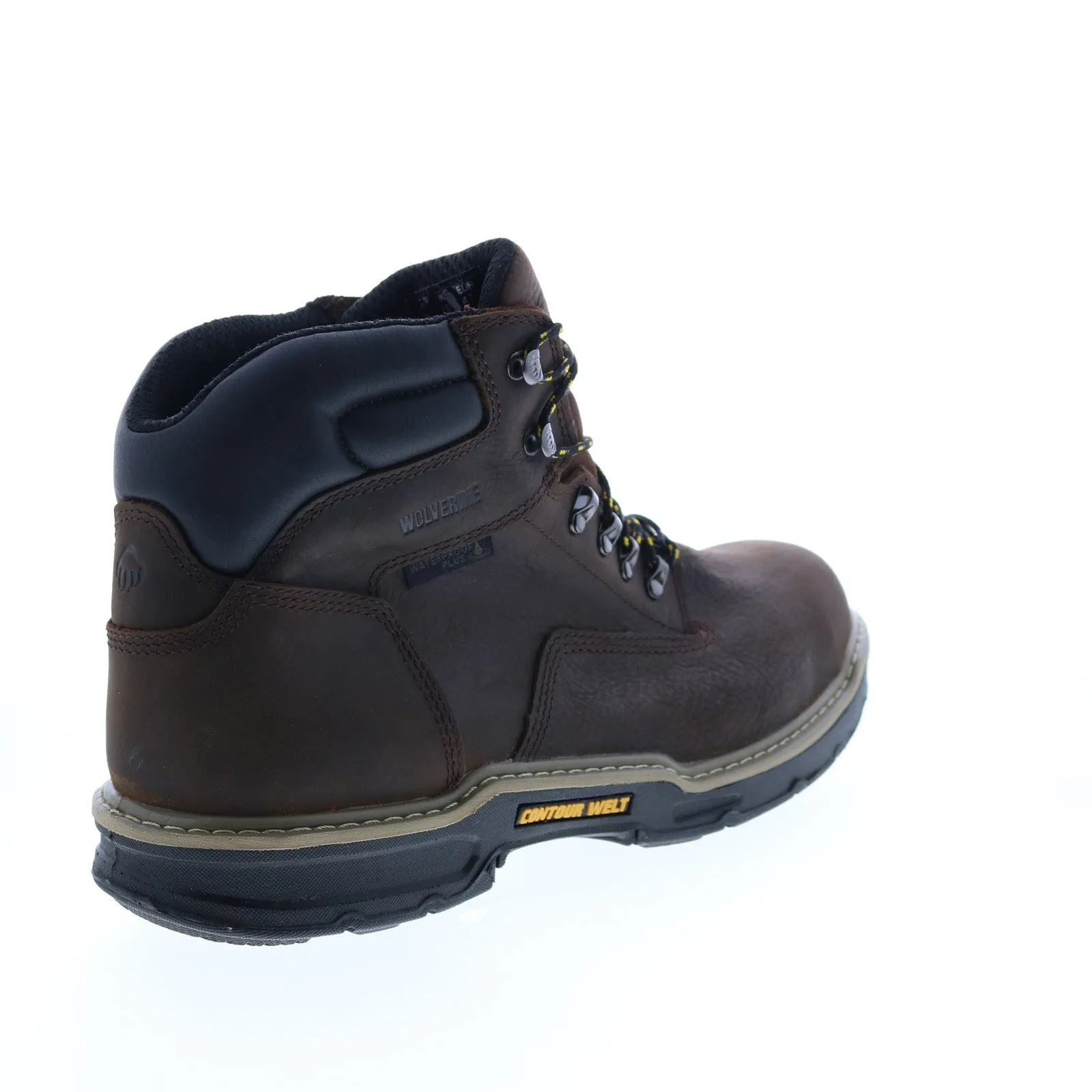 Wolverine Bandit 6" LO Carbonmax Waterproof Mens Brown Wide Work Boots