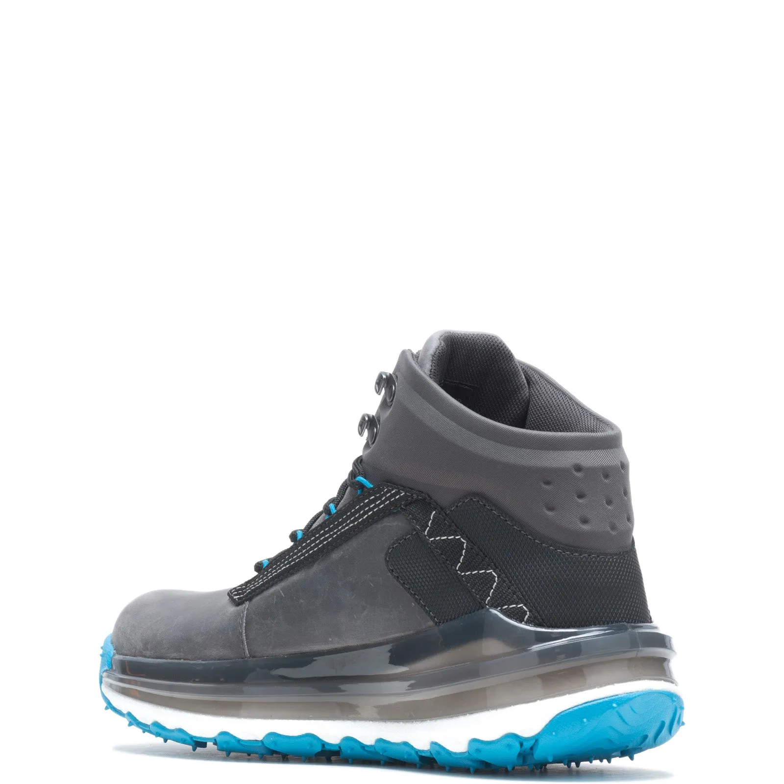Wolverine Conquer Ultraspring WP Mid W880245 Mens Gray Wide Hiking Boots