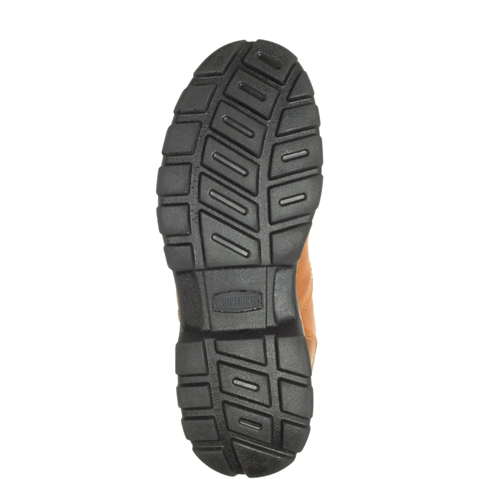 Wolverine Direct-Attach Durashocks SR WP Steel Toe 6" Mens Brown Wide Boots