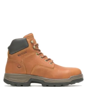 Wolverine Direct-Attach Durashocks SR WP Steel Toe 6" Mens Brown Wide Boots