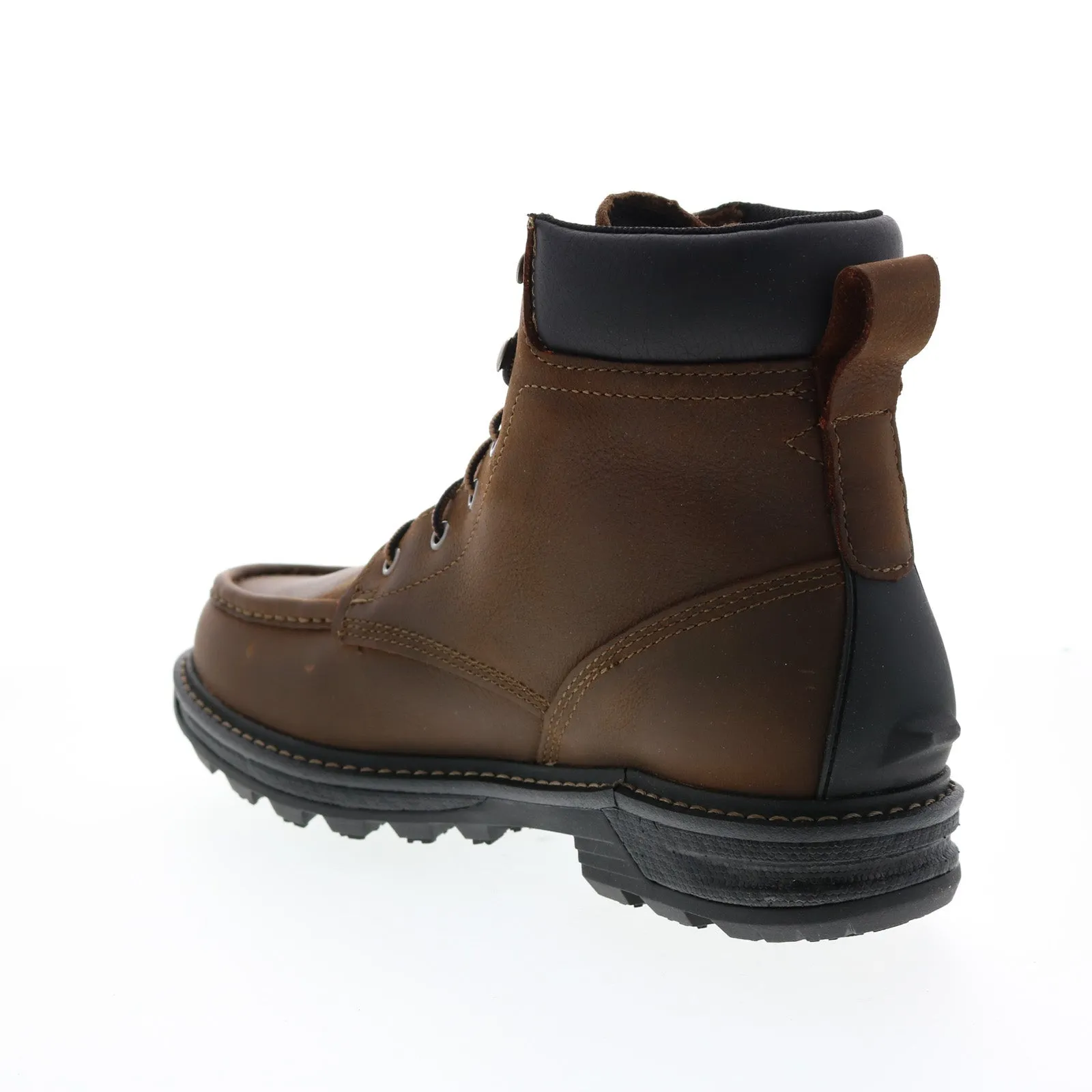 Wolverine Forge Ultraspring Moc-Toe WP 6" Mens Brown Wide Work Boots