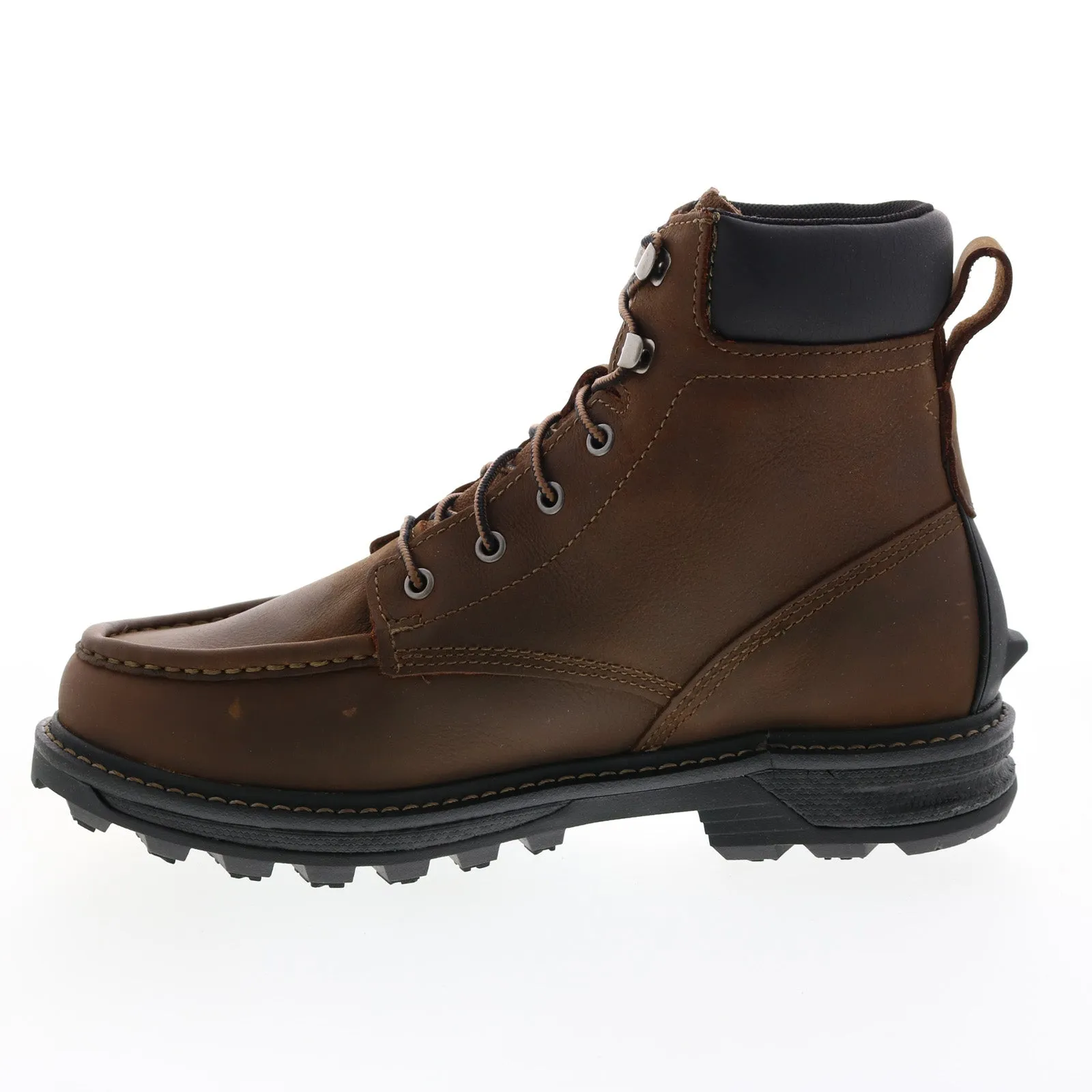 Wolverine Forge Ultraspring Moc-Toe WP 6" Mens Brown Wide Work Boots