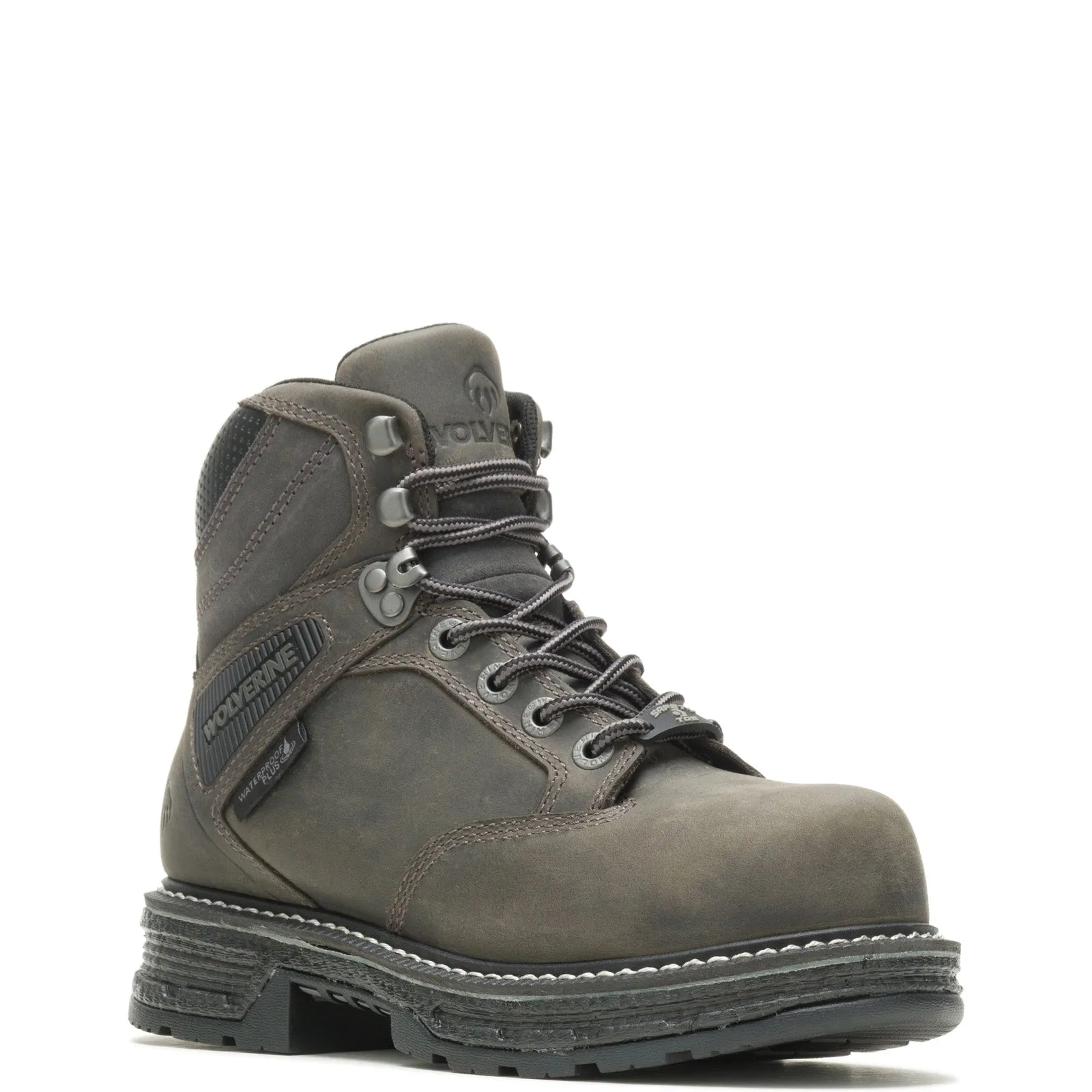 Wolverine Hellcat UltraSpring WP CarbonMax 6" Womens Gray Work Boots