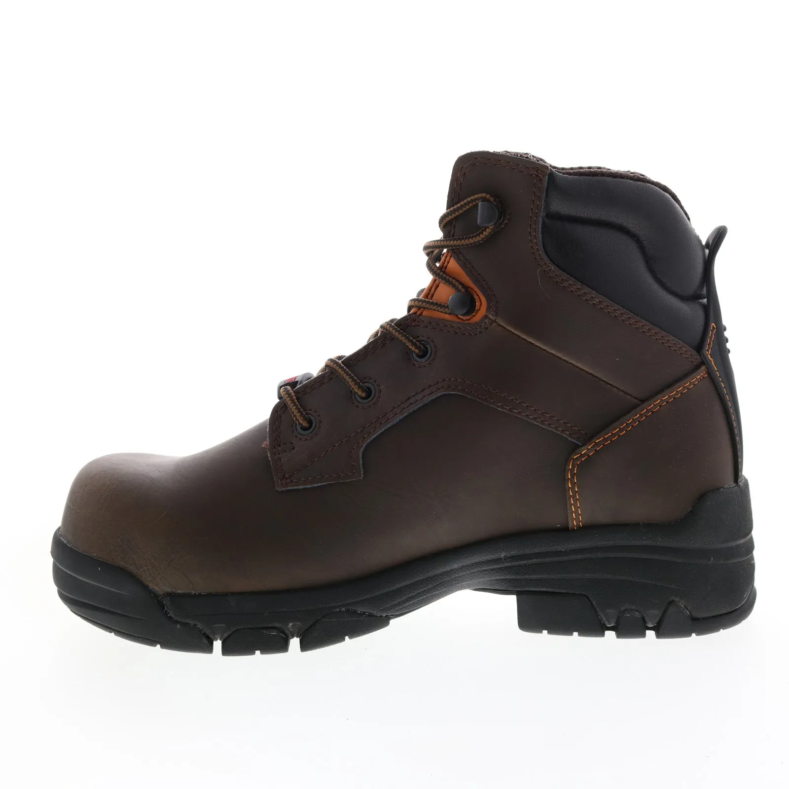 Wolverine Merlin Waterproof Composite Toe 6" Mens Brown Wide Work Boots