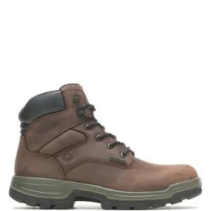 Wolverine Stratus Waterproof 6" W080121 Mens Brown Wide Leather Work Boots