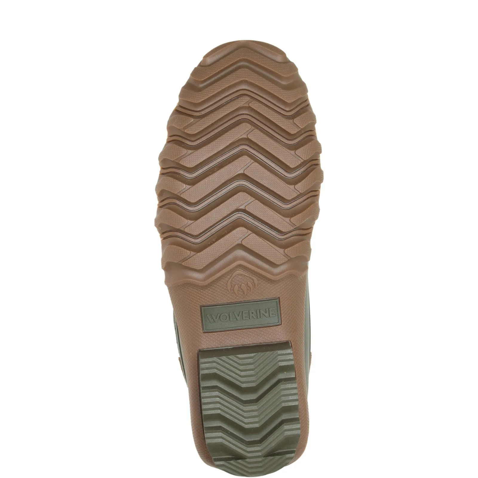 Wolverine Torrent WP Low Duck Winter Mens Green Wide Casual Dress Boots
