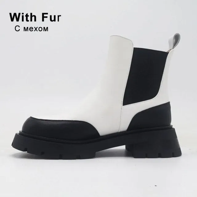 Women  Ins Short Boot Casual Footwear