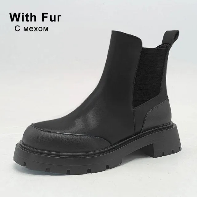 Women  Ins Short Boot Casual Footwear