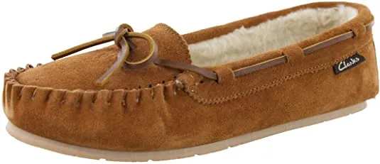 Women's Indoor Steep discount Slipper Courteous Moccasin Clarks  and Outdoor Suede