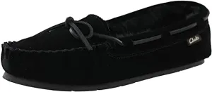 Women's Moccasin Dual-purpose Optimized and Indoor  Clarks Outdoor Slipper Suede