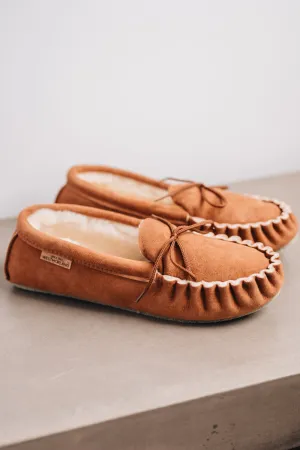 Women's Sheepskin Moccasin Slipper | AVA
