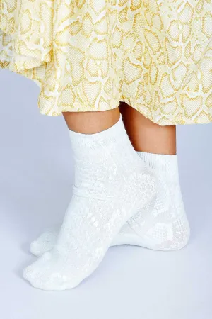 Yoshi Shimmer Ankle Sock