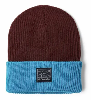 YOUTH WHIRLIBIRD CUFFED BEANIE - ELDERBERRY, COM