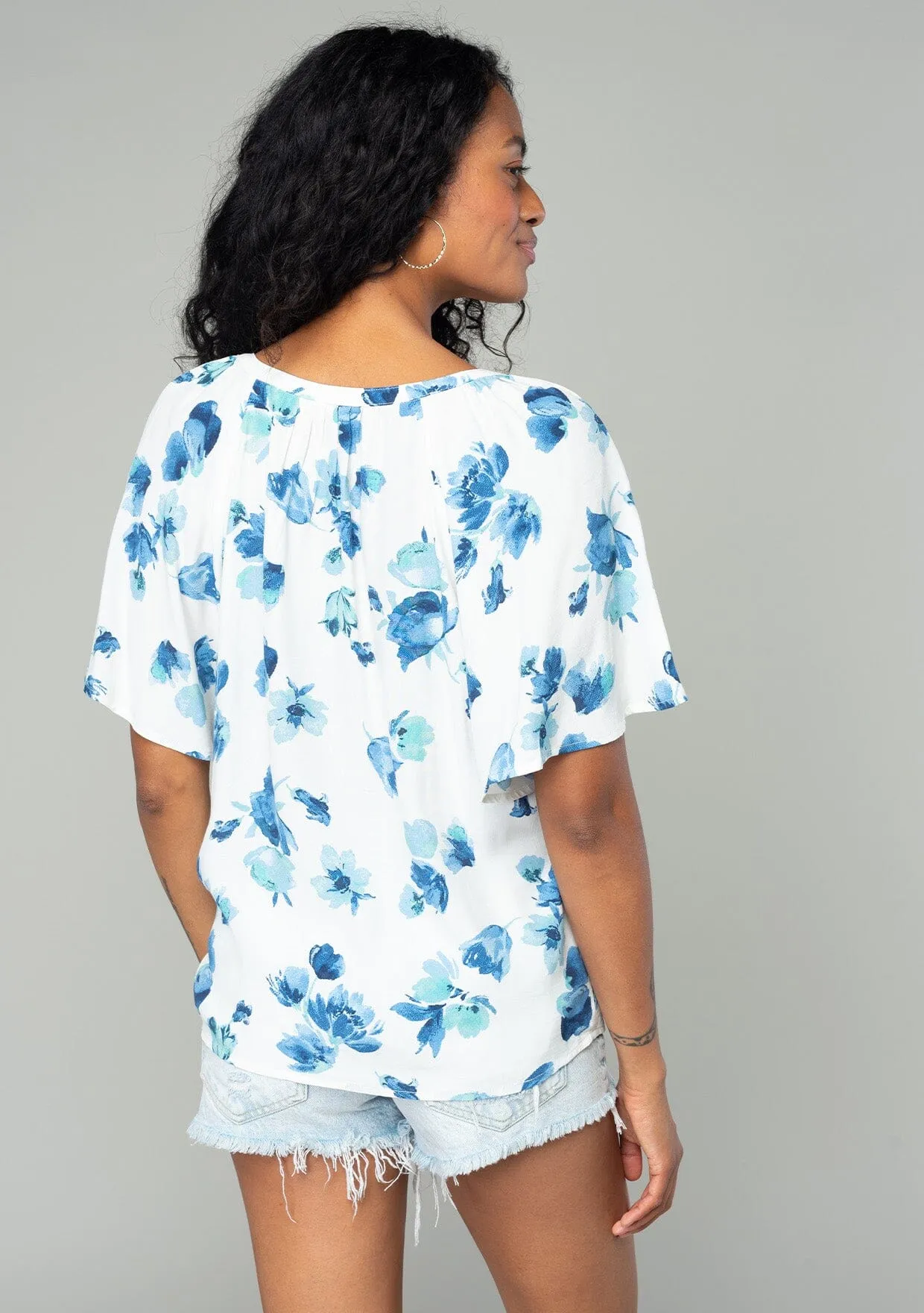 Zosia Floral Top