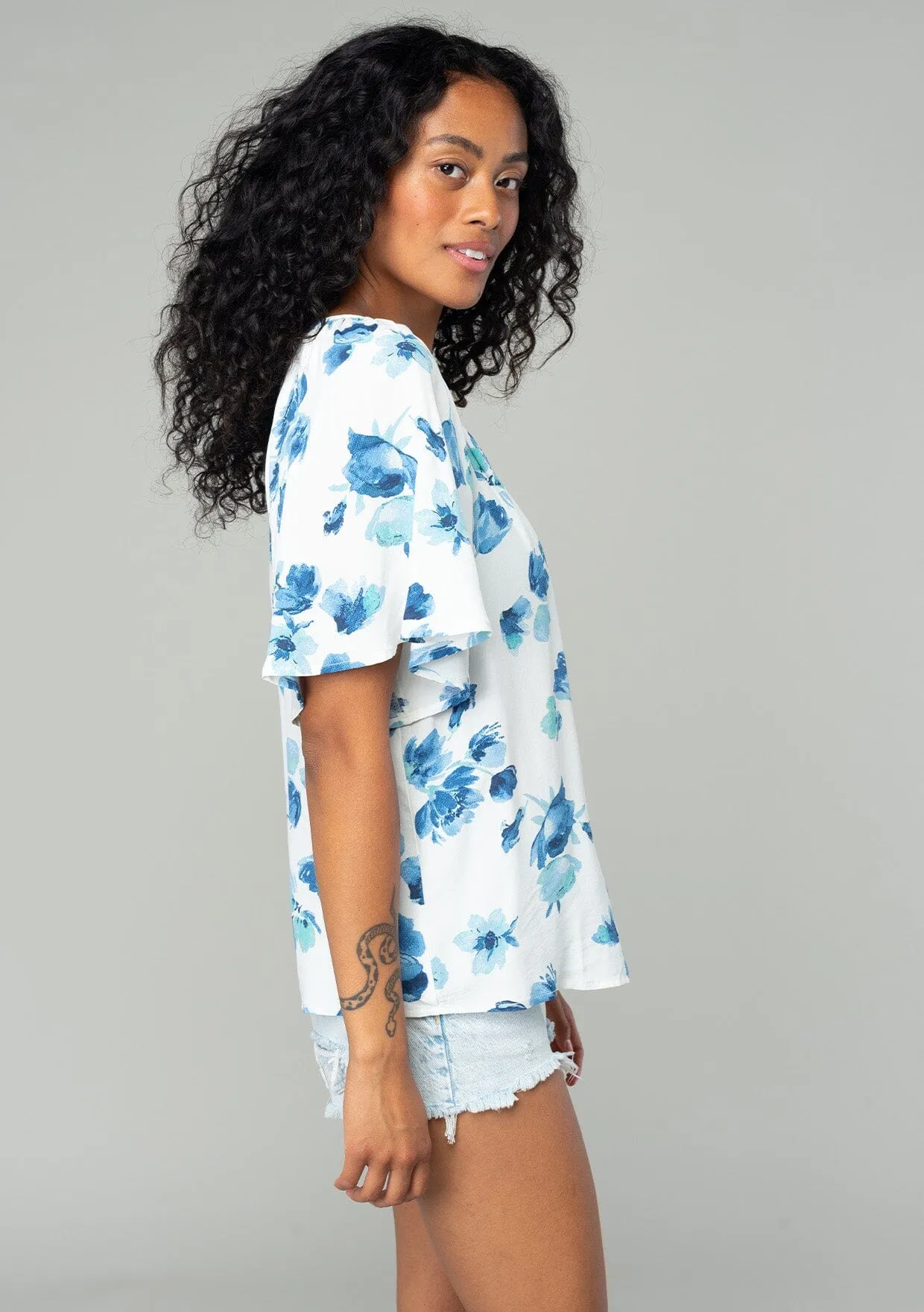 Zosia Floral Top