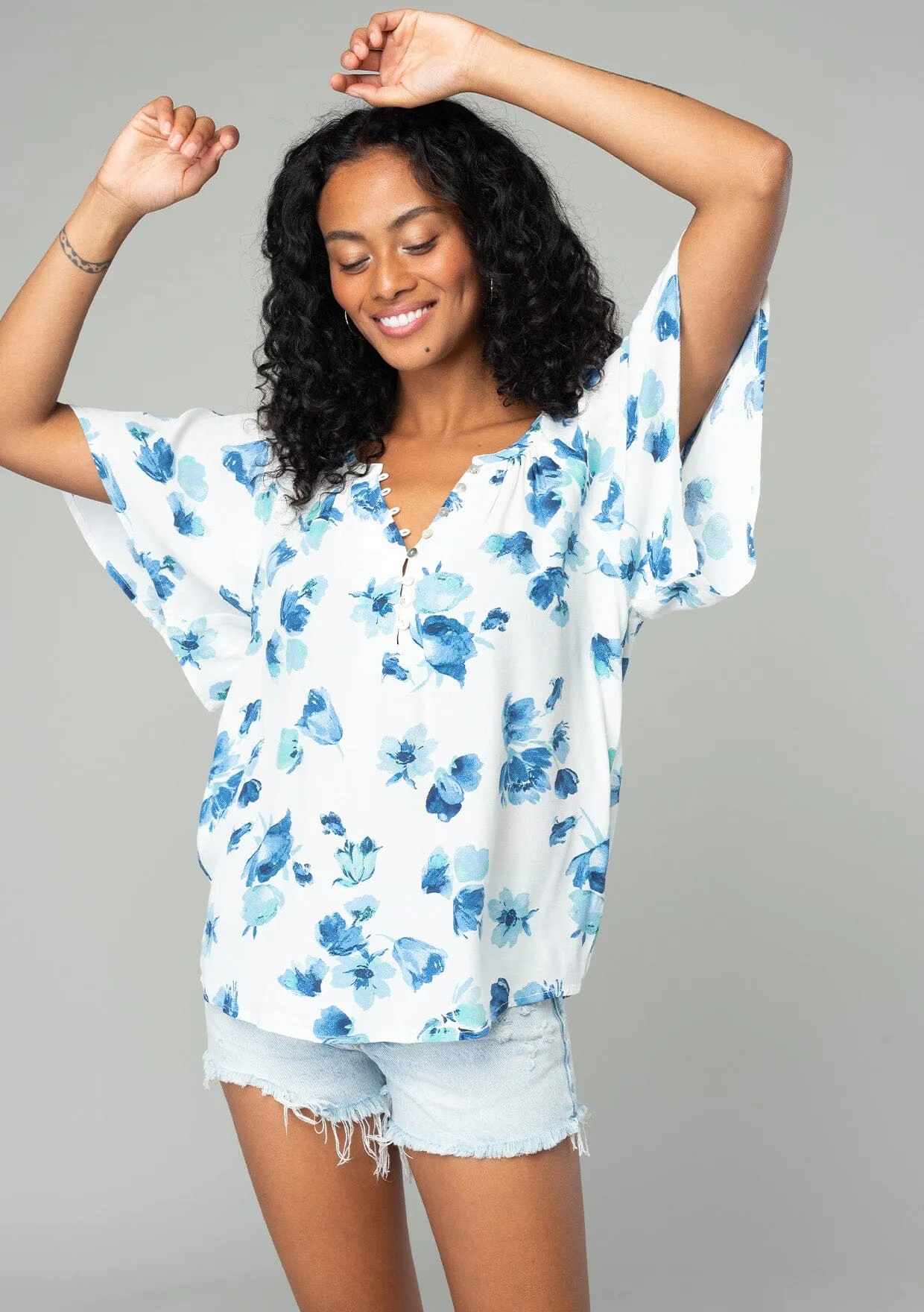 Zosia Floral Top