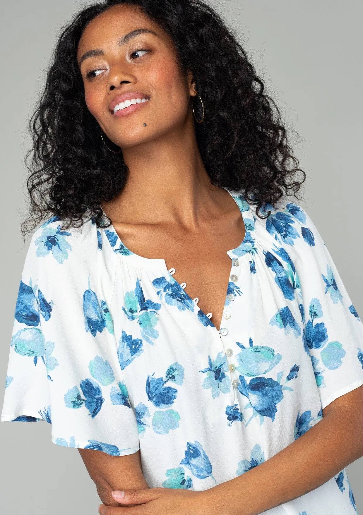 Zosia Floral Top