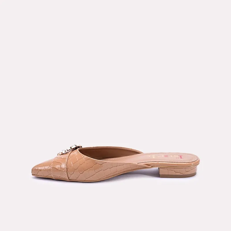 Zuleika Fawn Fancy Mules 0431066